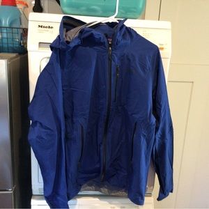 Patagonia Blue Raincoat